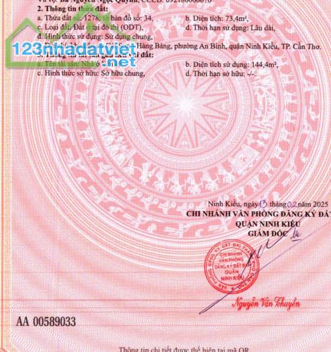Nhà lầu mới đẹp mặt tiền Nguyễn Văn Cừ nối dài, Cần Thơ - 14,5 tỷ - 3