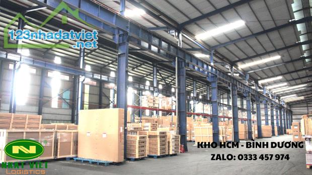 CHO THUÊ KHO Ở BÌNH DƯƠNG GIÁ CHỈ TỪ 50.000/M2