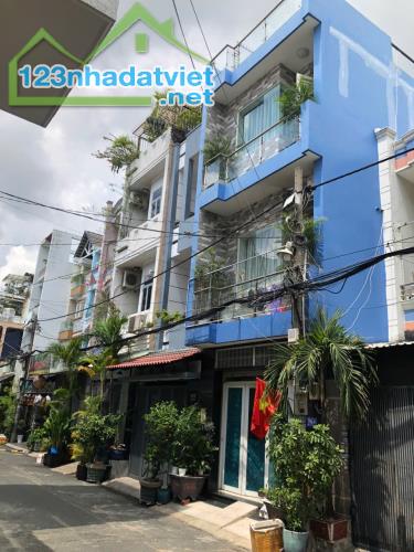 🏡 Vị trí đắc địa hẻm 196 vườn lài, Tân Phú, hẻm 8m, 4 tầng, 4x17, 10.x tỷ. - 1