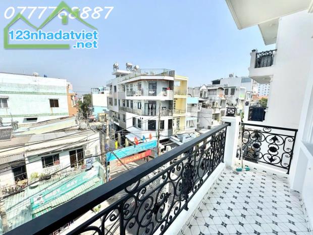 Bán Tòa CHDV 7 tầng 16P sẵn dòng tiền 100tr MT Quận Bình Thạnh - 2