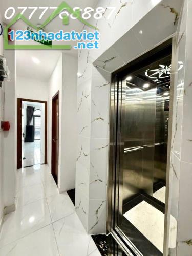 Bán Tòa CHDV 7 tầng 16P sẵn dòng tiền 100tr MT Quận Bình Thạnh - 4