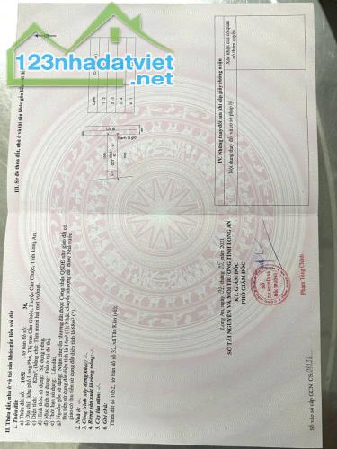 Đất thổ cư(ODT) 82m2, SHR Ngay Vòng xoay Tân Kim - 3
