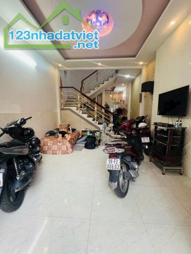 CHỈ 4 TỶ 45 NHÀ PHỐ GÒ VẤP HẺM XE HƠI 52m2 (4❌13) GẦN CHỢ THẠCH ĐÀ - 3