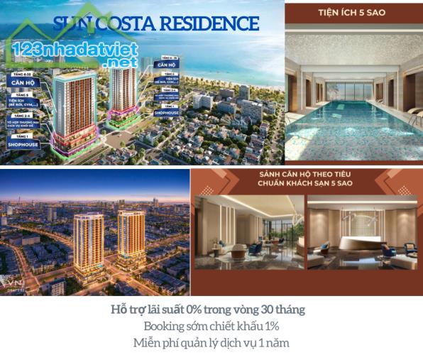 Căn hộ đường Vương Thừa Vũ cách biển Mỹ Khê 300m- 59m2, giá dự kiến 3.75 tỷ - 5