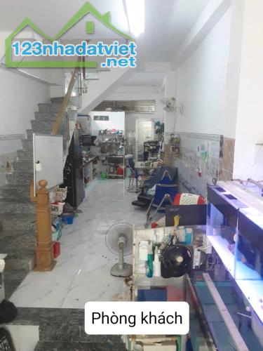 Nhà mới 4 tầng hẻm thông sát đường Cao Xuân Dục P12Q8. 6 tỷ - 2