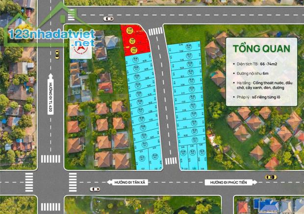 🏡 BÁN ĐẤT LIỀN KỀ ĐỒI SEN – 71.5M² – ĐƯỜNG THÔNG, KHU PHÂN LÔ ĐẸP