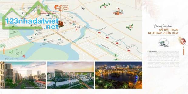 DUY NHẤT 1 CĂN SHOP TẦNG TRỆT SỞ HỮU LÂU DÀI TẠI DỰ ÁN CARDINAL COURT PHÚ MỸ HƯNG MỞ BÁN - 2
