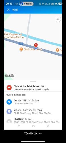 Bán đất khu vực xã Tân Phong, Thanh Phú, Bến Tre