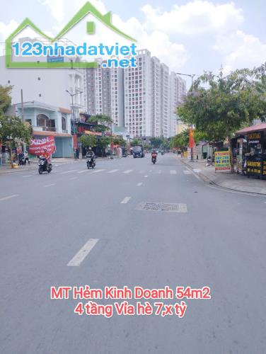 Hiếm Khu Tô Hiệu  56m - 4 tầng  HXH 10m Kinh Doanh - Tân PHú