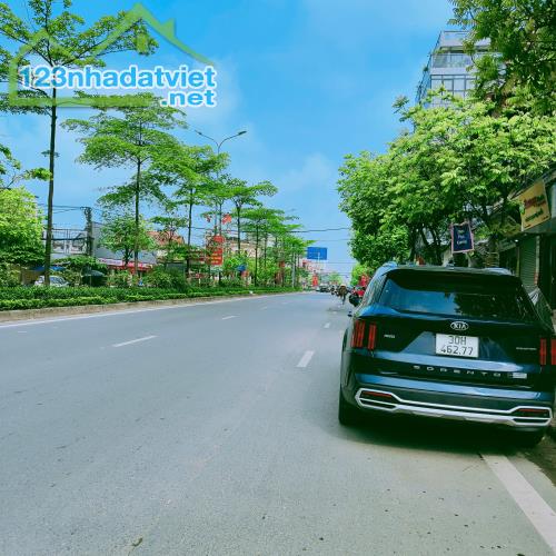 Bán đất thị trấn Trạm Trôi,diện tích 43m2,mặt tiền3.9m,đường thông,moning đỗ - 2