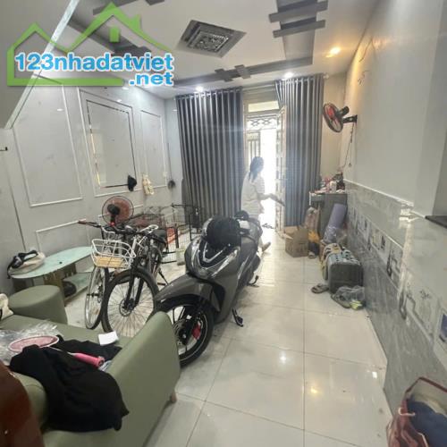 Hẻm xe hơi, P.14 Gò Vấp, Vuông vức, 4x12.5m, Chỉ nhỉnh 5 Tỉ - 1