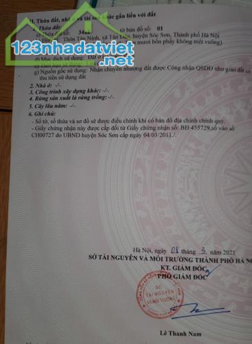 BÁN ĐẤT ĐẸP 84M2 GẦN CHỢ NAM CƯƠNG - TÂN NINH, XÃ TÂN DÂN, SÓC SƠN, HÀ NỘI 🏡 - 3