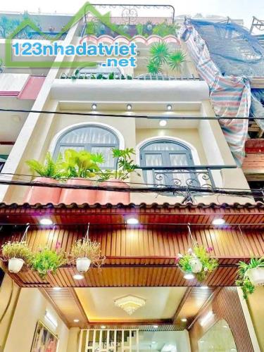 BÁN NHÀ BÌNH TÂN, GIÁP TÂN PHÚ, 4 TẦNG FULL NỘI THẤT, HẺM Ô TÔ, 6 TỶ - 1