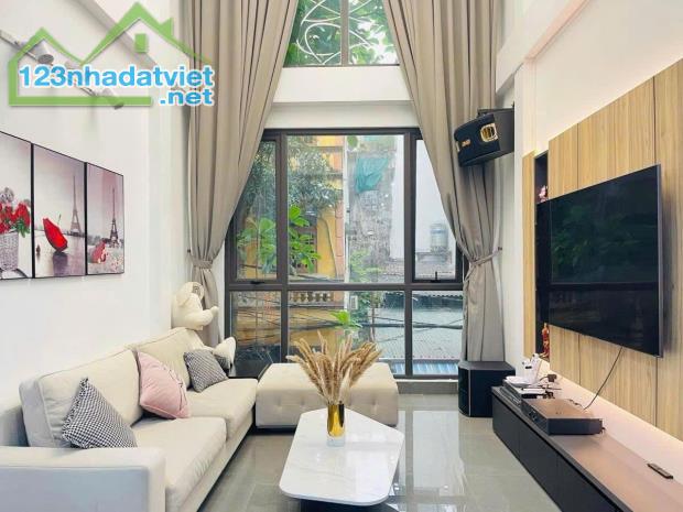 PL Hồ Đền Lừ Thang Máy - Gara Ô Tô - Nội Thất Hiện Đại DT 45m2 6 tầng Giá 19.5 tỷ - 2