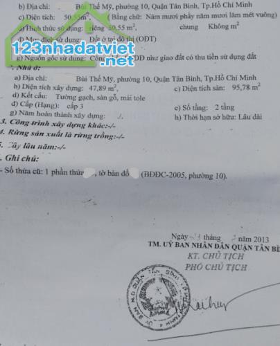 51m2 BÙI THẾ MỸ, NỞ HẬU, 4ty2 hoàn công đủ