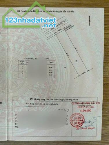 Cần bán gấp lô đất nền mặt tiền đường Nguyễn Viết Xuân, Thị Trấn Củ Chi, 481m2