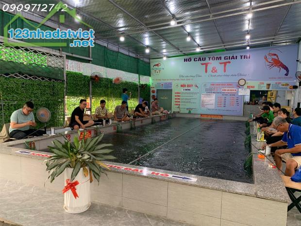Hiện gia đình cần tiền để giải quyết công việc nên chủ muốn sang lại hồ câu tôm giải trí - 4