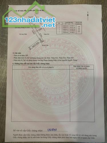 Bán đất tại ngõ 66 Kiều Hạ, Hải An, Hải Phòng, 42m2, 1.390 tỷ VND.