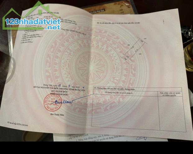 HIẾM BÁN LÔ ĐẤT 84M GIÁ RẺ ĐƯỜNG Ô TÔ TẠI LIÊU XÁ, YÊN MỸ, HƯNG YÊN - 3