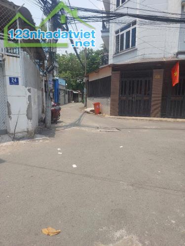 Bán đất 99m2  tặng nhà cấp 4 củ tiện xây mới, hẻm cách măt tiền 8m Nguyễn Duy Trinh,Bình - 2