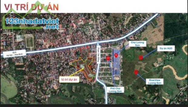 Cần bán lô đất nền diện tích 294m. Đối diện công viên, trung tâm Lương Sơn. - 3
