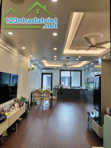 DÂN XÂY Ngọc Thụy 76m2, 6 tầng,thang máy,gara,2 mặt ngõ thông,full Nthất,KD,giá 15.x tỷ