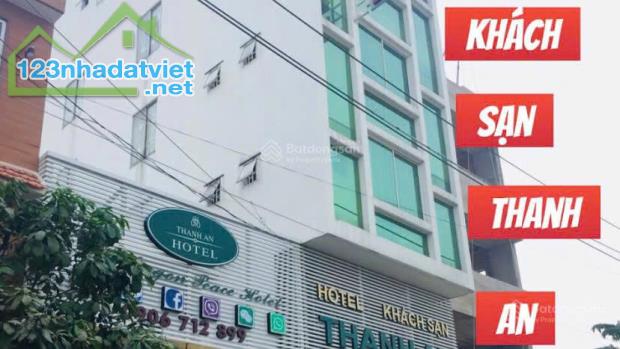 Bán khách sạn chính chủ DT 260m2 đúc 8 tầng đường Hiệp Thành 45, giá mềm 33 tỷ.