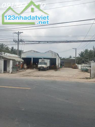 Bán đất mặt tiền quốc lộ 57B xã lộc Thuận, huyện Bình Đại, Tỉnh Bến Tre.