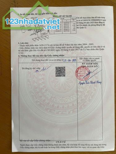 BÁN NHÀ 1 TRỆT 2 LẦU - ĐƯỜNG 8M, THẠNH XUÂN 48, Q.12 – GIÁ CHỈ 4,8 TỶ - 1