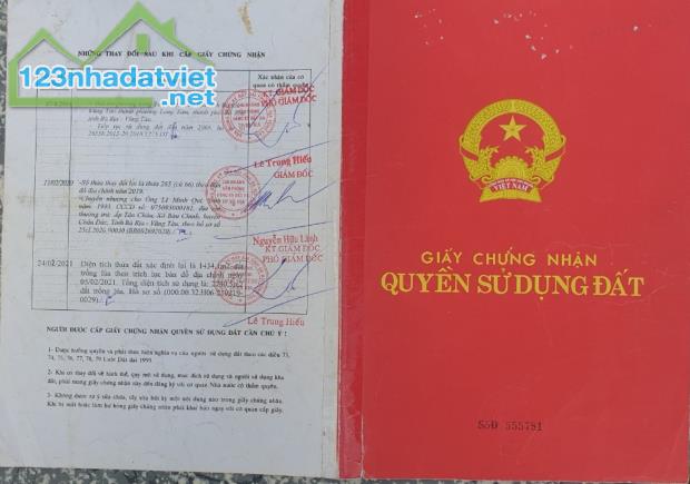 CHÍNH CHỦ BÁN ĐẤT SẴN SỔ TRUNG TÂM LONG TÂM – BÀ RỊA-VŨNG TÀU - 1