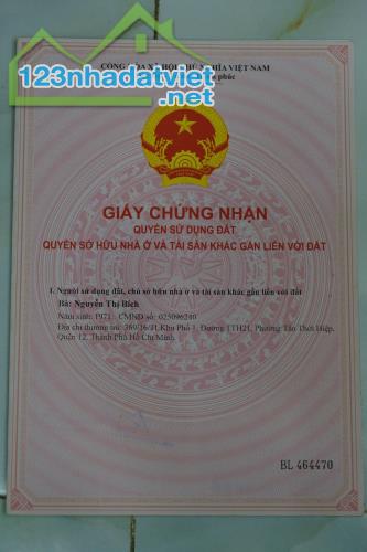 CHÍNH CHỦ BÁN 173M2 ĐẤT MẶT TIỀN SẴN SỔ TẠI HÒA PHÚ-CỦ CHI - 2