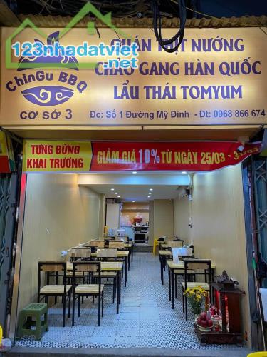 Chính chủ cần sang nhượng quán ăn ở số 1 đường Mỹ Đình( sau bến xe mỹ đình )