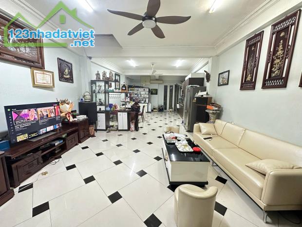 BÁN NHÀ AN TRẠCH ĐỐNG ĐA MẶT PHỐ KINH DOANH SẦM UẤT Ô TÔ TẢI TRÁNH NHAU 4 TẦNG 120M 38 TỶ