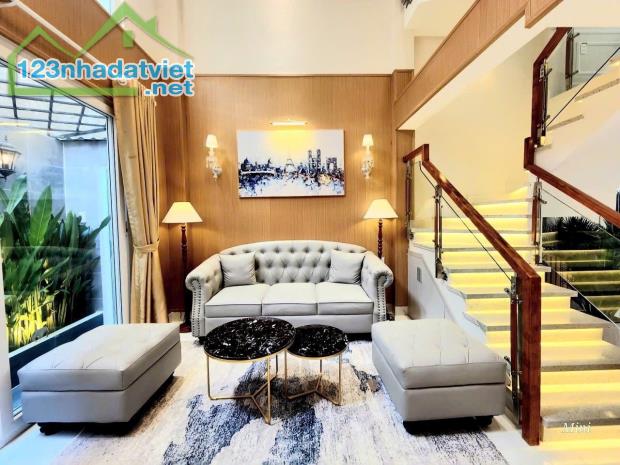 BÁN NHÀ QUANG TRUNG  -P11- GÒ VẤP- NHÀ 4 TẦNG  MỚI ĐẸP LUNG LINH - 2 MẶT TIỀN - NỞ HẬU - - 2