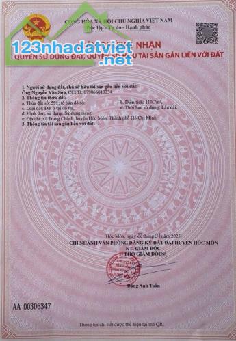 🚀Tha thiết được gieo duyên cho ai mua được căn nhà Trung Chánh,Hóc Môn này, 110m2,910tr - 4