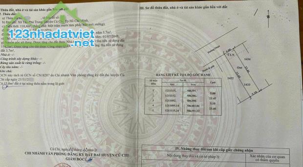 Gia Cực Sốc Chủ Ngộp Cần bán nhanh căn nhà Giồng Cát Tân Phú Trung 118m2 Sổ Riêng 675tr - 2