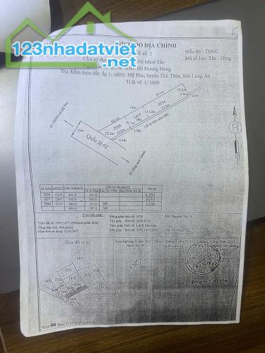 Cần bán nhà đất Mỹ Phú - Thủ Thừa - Long An