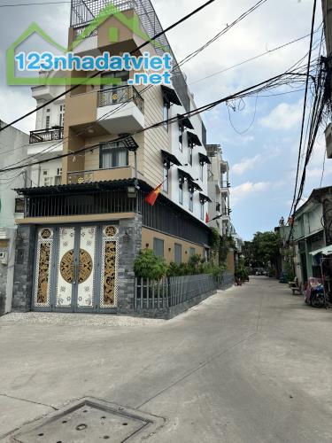 Bán Nhà Trung Chánh 85m2, 3 Tầng ngang 5m, Nhà 2 Mặt Tiền Đường 5m Thông Tứ Tung