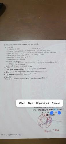 Chính chủ bán đất đẹp xuất sắc tại Phường Phú Hài, Phan Thiết, Bình Thuận - 3