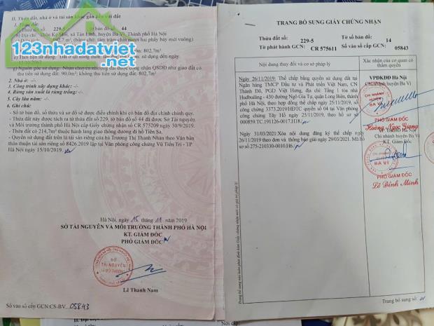 ĐẤT ĐẸP - GIÁ TỐT - Vị Trí Đắc Địa Tại Thôn Ké Mới, Xã Tản Lĩnh, Ba vì, TP. Hà Nội - 1