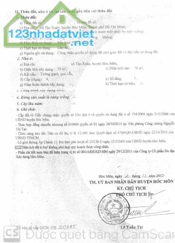 🌹 930tr bàn giao ngay chìa khoá nhà. căn 111m2 ở Tân Xuân Hóc Môn. sổ hồng riêng - 4