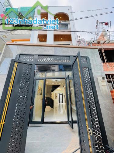 Bán nhà Hẻm xe hơi đường Hương Lộ 2, Nhà mới 70m2 ( 4 X 17.5 ) 4 Tầng 4 PN - 1