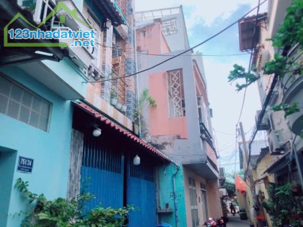 , NHÀ ĐẸP QUẬN 7 - KHU DÂN CƯ HIỆN HỮU - KHÔNG QUY HOẠCH - HẺM RỘNG THOÁNG - 64M2 4 TẦNG - 1