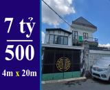 BÁN NHÀ HẺM 60 LÂM VĂN BỀN, TÂN KIỂNG - 2 TẦNG - HẺM XE TẢI VÀO TẬN NƠI