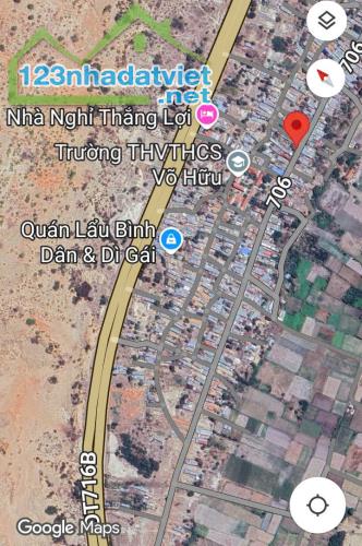 Kẹt tiền quá bán nhanh-Đất mặt tiền 706-Hòa Thắng-Bắc Bình-DT 200m2TC - 1