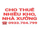 CHO THUÊ ĐẤT, KHO, NHÀ XƯỞNG HỐ NAI ĐƯỜNG NHỰA RỘNG 7m GẦN GIÁO XỨ BẮC HẢI