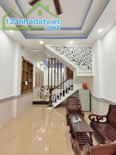 NHÀ MỚI HXH LÊ VĂN THỌ - 61m2 NỞ HẬU - 4 TẦNG 4 PN - 7.25 TỶ - 2
