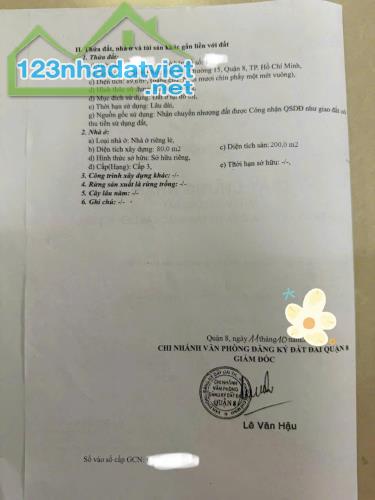 Nhà đẹp mặt tiền đường lớn Mai Hắc Đế, Q8 – kinh doanh tốt– Dọn vào ở ngay, giá tốt 7.5 tỷ - 2