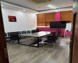Văn phòng 140m² – ngăn sẵn 3 phòng, Trung Kính – Vũ Phạm Hàm, 300k/m², vào làm ngay