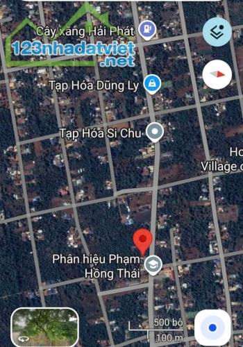 Đất mặt tiền trươc cổng trường học Phạm Hồng Thái Eabhok cũ